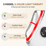 PL Direct available EMS Microcurrent Facial massager Gua Sha Facial lifting Device 5-level skin firming wrinkle reduction beauty tool