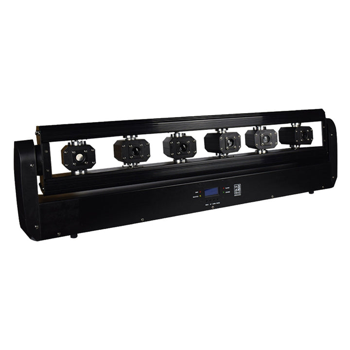 6x500MW RGB Laser Projector Moving Head Lights Bar 6 Eyes DMX control for DJ Disco wedding Party Stage