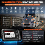Usa Eu Warehouse Launch Crp129 Hd Full System Diagnostic Scan Tool ABS SRS Code Reader DPF Regen for Vrachtwagen and Bedrijfs
