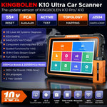 2026 KINGBOLEN K10 Ultra OBD2 Auto diagnostic Scanner Upgrade van de K10 Pro with Topologie Mapping J2534 CAN FD DoIP FCA act