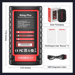 US EU Warehouse KINGBOLEN Ediag Plus CAN-FD Protocol all systems 16+ Reset functions ECU coding Active Test bidirectional con
