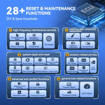 THINKCAR ThinkScan 672 bidirectional Scantool 7 Inch Display TPMS oil EPB DPF Reset OBD2 Scanner diagnostic tools