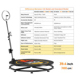 ChackTok 360 Photo booth party equipment Flightcase and complete set accessories in stock, compatible with mobile iPad-app control