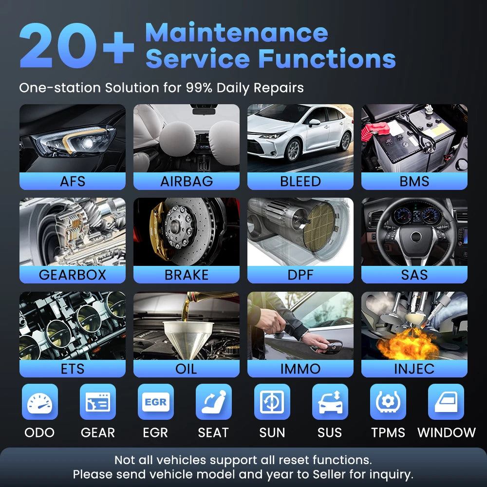 MUCAR 682 diagnostic tools full system Automotive OBD2 Scanner bidirectional 20 Reset lifetime free updates CAN FD Auto Scan 