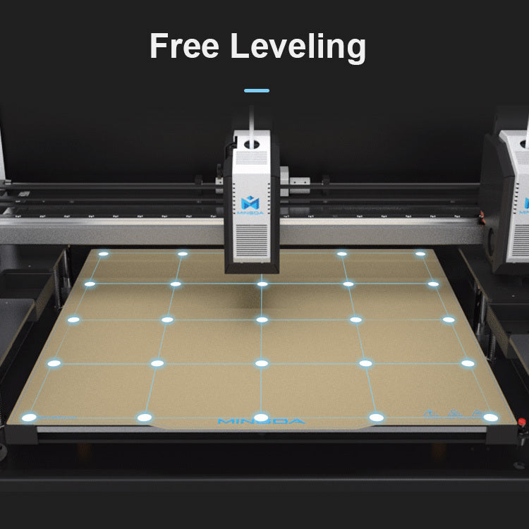 MD-400D IDEX stock free leveling special offer Filamenten Asa FDM Mquina Impresoras 3D Pellets