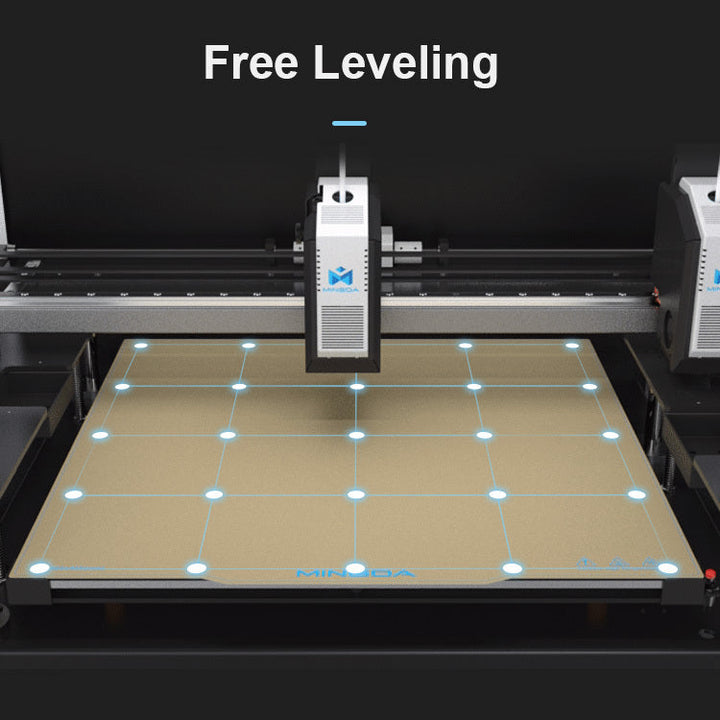 MD-400D IDEX stock free leveling special offer Filamenten Asa FDM Mquina Impresoras 3D Pellets