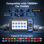 professional MUCAR 682 AI Smart diagnostic Tool bidirectional full systems 28 Talen TPMS Airbag DPF Regen Garage Werkplaats