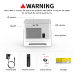 portable HY350MAX MAGCUBIC Autofocus Smart Projector 1080P 8K support Android14 WiFi6 BT5.4 2+16G portable Video Home Theater