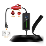 32A portable Tesla Connector 7KW EV-lader new Model for Tesla-vehicles with blauwe CEE-stekker