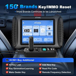 EU Warehouse car diagnostic tool XTOOL IP900BT Automotive Scanner OBD2 ECU coding key programming tool with 41+ Resets