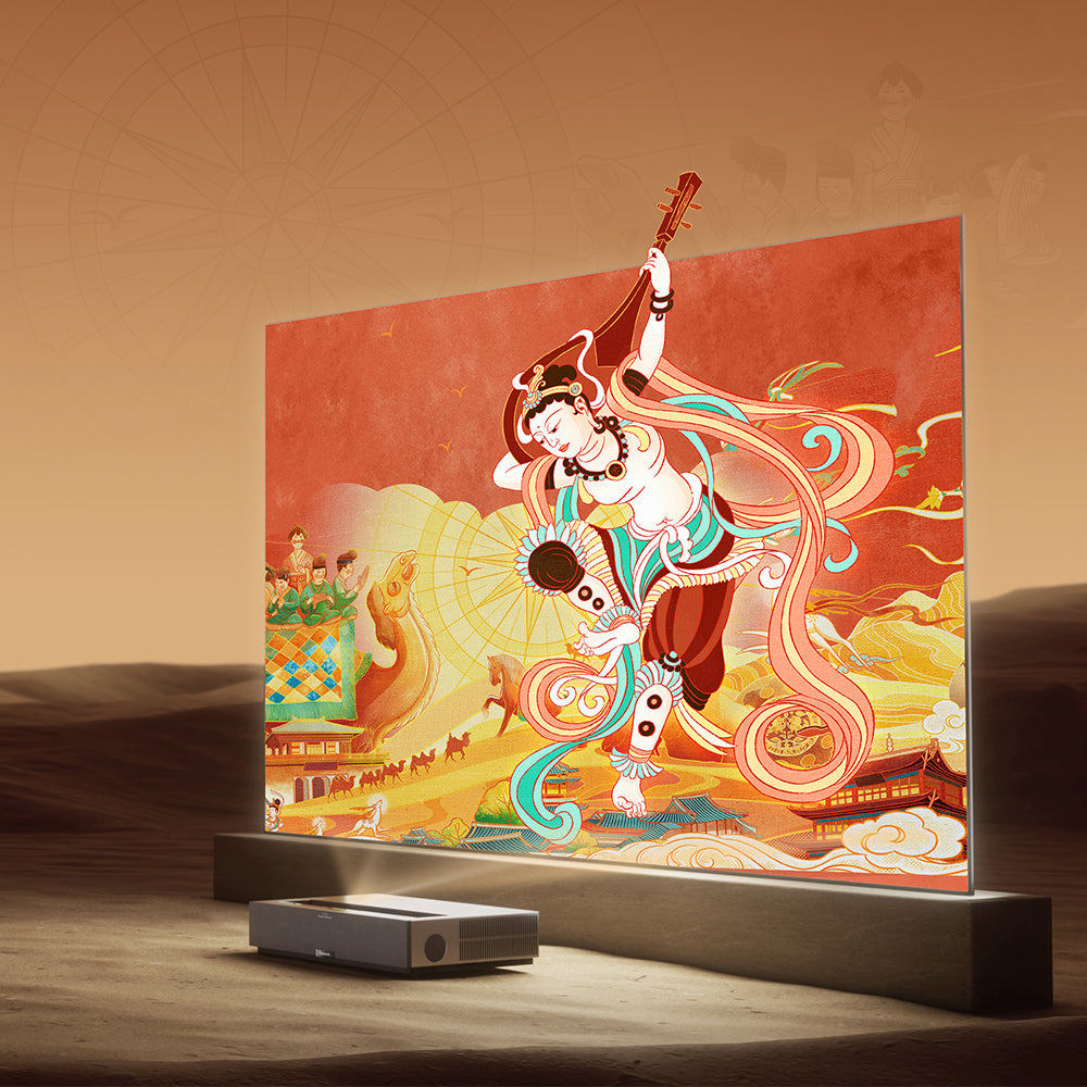 Formovie Fengmi Theater T1 Global Triple Color Laser Projector Ultra Short Throw 4K UHD 1800 ISO Lumen ALPD Laserprojectors