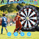 Giant inflatable soccer dart game, shooting game, commercial inflatable soccer dartboard, outdoor games for kids and adults