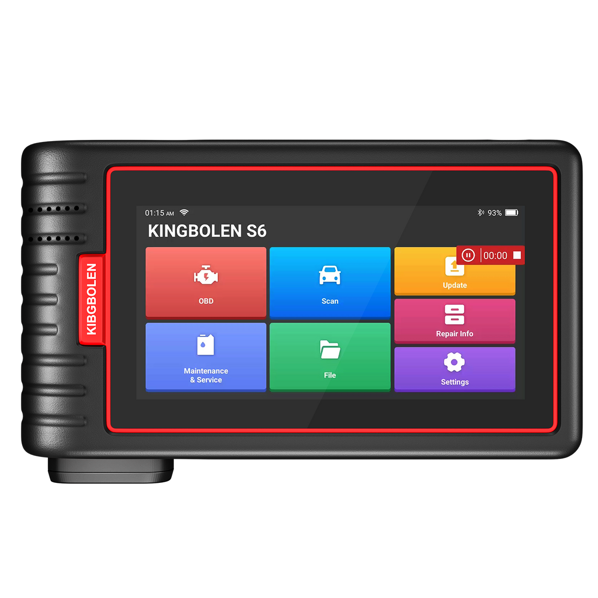 USA EU Warehouse 2026 Kingbolen S6 Car code reader all systems OBD2 diagnostic tool Bluetooth Hot Selling scanner Car's