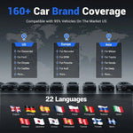 EU Warehouse Free update Auto Diagnostic tool VDIAGTOOL D200 Wireless BT Full system Scan OBD2 Bidirectional Scanner PK A30M