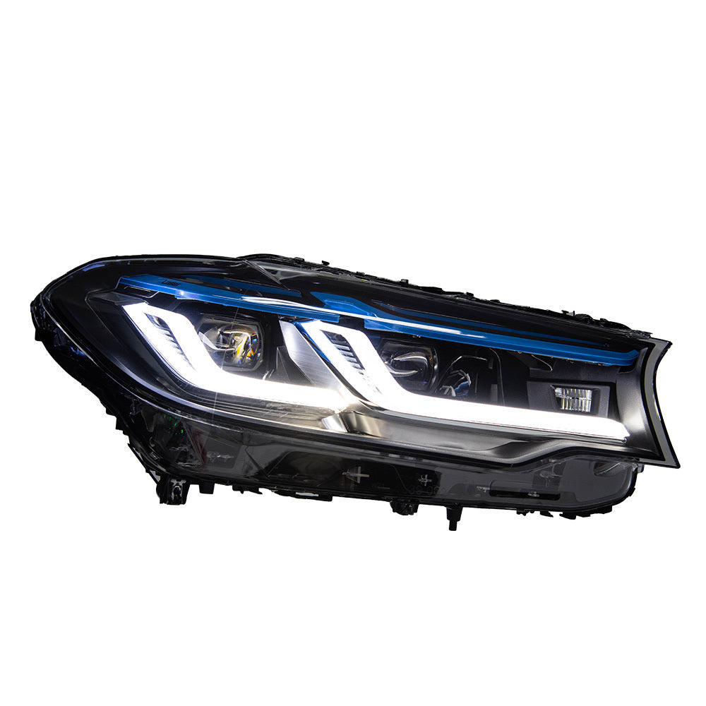2 pieces Akd Car Styling Head Lamp For Bmw G30 2017-2020 G31 Daylights Turn signal High beam Car Accesorios Gemodificeerde