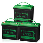 12,8V 100Ah Mini battery Pack 6000 cycles for camper, elektromotor, jacht, camping