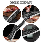 Drakenhakmes Zware Beenhakmes With Lederen Sheath, Ultrascherp Stainless steel Chinese Cleaver