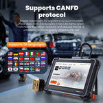 THINKCAR ThinkScan 672 Auto diagnostic tool full system Automotive OBD2 Scanner 28 Resets lifetime free CAN FD Auto Scan tool