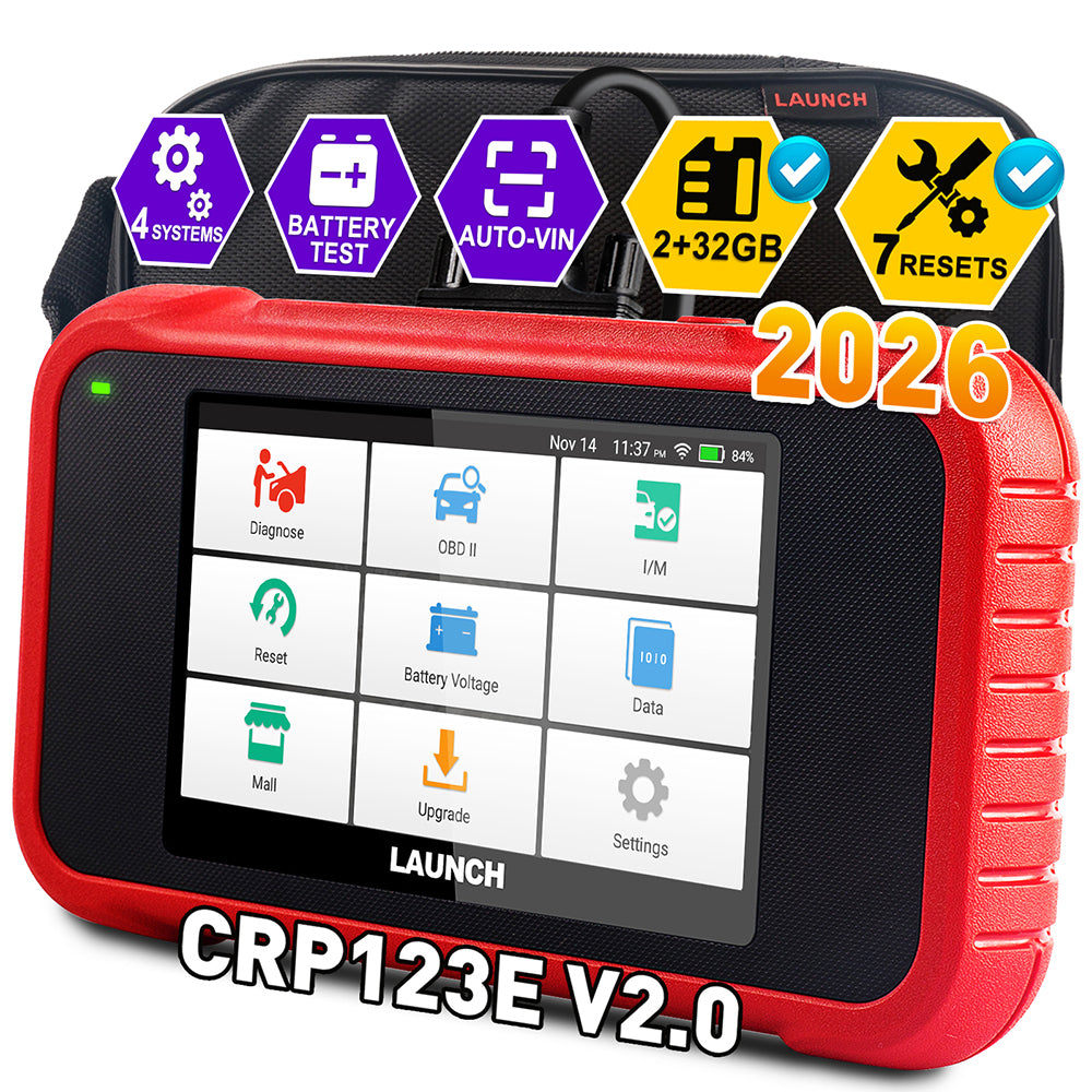 USA EU Warehouse LAUNCH CRP123E V2.0 Car diagnostics Scanner OBD2 Scanner Code reader OBD2 Auto Diagnostic tool Scanner