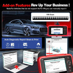 LAUNCH Crp123i V2.0 Elite Four System Obd2 Scanner Lifetime free update With 7 Resets Pk Crp123x