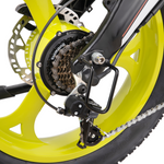 EU in stock NX Luxury Bicycle yellow orange foldable Good Shock absorption Bicycle 20" City bike for men women