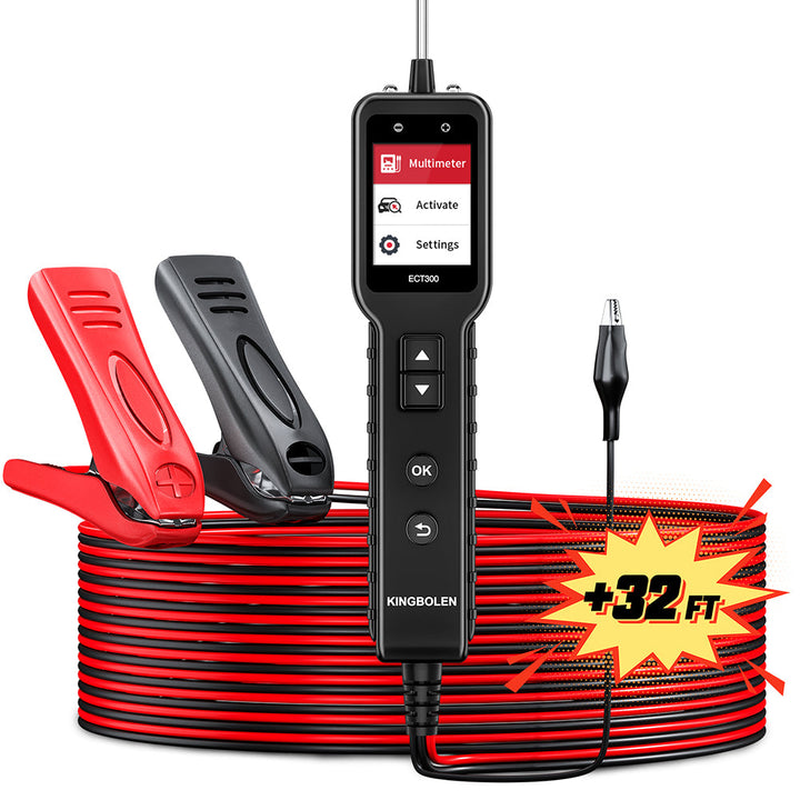 USA warehouse Kingbolen Ect300 12V 24V Auto Circuit Tester Power Circuit Sonde Breker Finder Tool