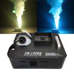 1500W Fog Smoke machine DMX RGB 24LED stage lighting effect remote control Vertical Sprayer