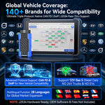 MUCAR 892BT PRO AI-aangedreven J2534 DoIP CAN FD ECU-coding topologiemapping full system bidirectional professional OBD2-scan