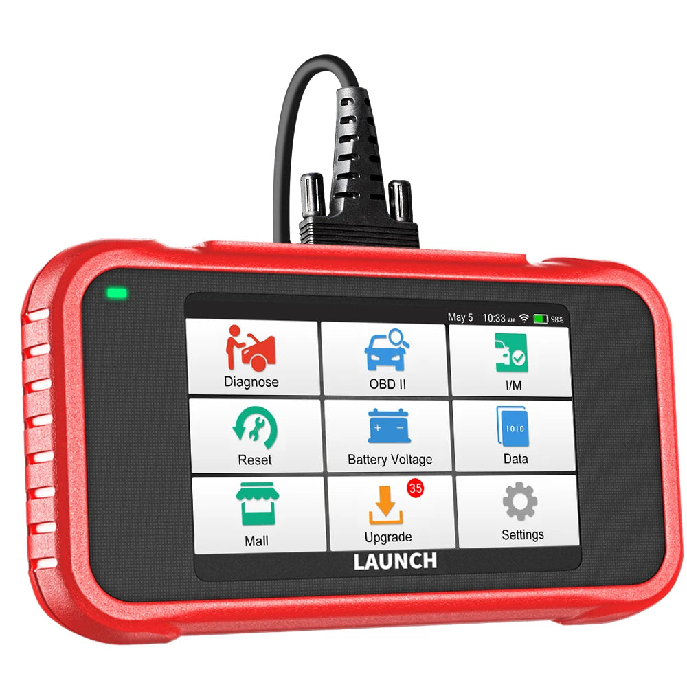 LAUNCH CRP129E V2.0 EOBDII code reader diagnostic scanner for Motor/Transmission/ABS Scantool brake/oil/SAS/ETS/TPMS Reset