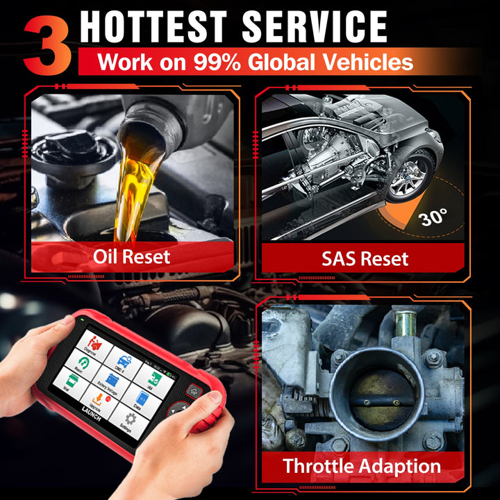 US EU Launch CRP123E PLUS full-system diagnostics Tool machine with 3 Resets latest X431 OBD2 Scanner 12V Auto code reader