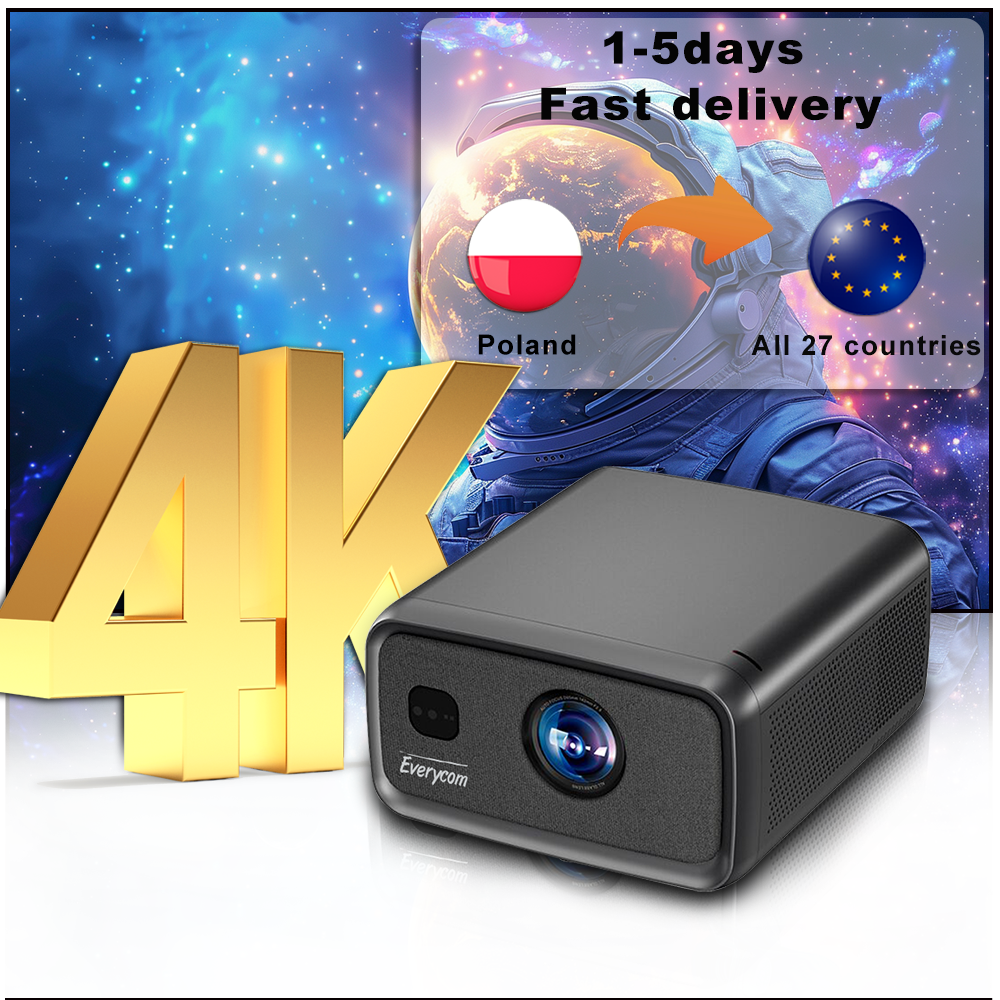 2800Ansi Max 350 "EU stock 4K Videoprojector Lcd Android 12 Cubelite Max 4K Home Theater Wifi Gaming Projector