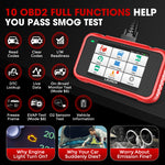 USA EU Warehouse LAUNCH CRP129E V2.0 Elite 2026 Auto OBD2 Scanner Diagnosetools for All Cars with 8 resetfuncties, lifetime f