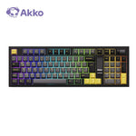 Akko 5098B ISO DE keyboard fast-charging 8000mAh battery mechanical wireless gaming keyboard with screen and knob