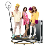 ChackTok 360 Photo booth party equipment Flightcase and complete set accessories in stock, compatible with mobile iPad-app control