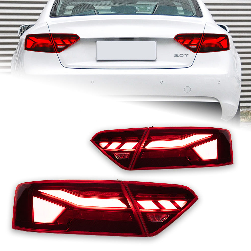 AKD Car Styling tail light for Audi A5 2008-2012 tail light Mistachterlicht brake light turn signal Auto-Accessories