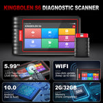USA EU Warehouse 2026 Kingbolen S6 Car code reader all systems OBD2 diagnostic tool Bluetooth Hot Selling scanner Car's
