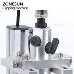 Zonesun ZS-XGPZ1 full Pneumatische Desktop Plastic Fles Capping Machine for 10-50Mm Fles Dop