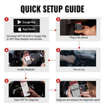 Mucar Bt200 Pro Lifetime free All car brands Full System Diagnostic Obd2 Scanner Tool Obd2 Diagnostic machine For All Auto 'S