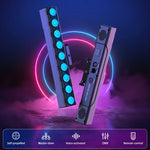 U`King 4-delige 36W Wall Washer lighting DMX remote control 9x4W RGB LED Stage Wall Washer Bar Licht for DJ wedding Feest