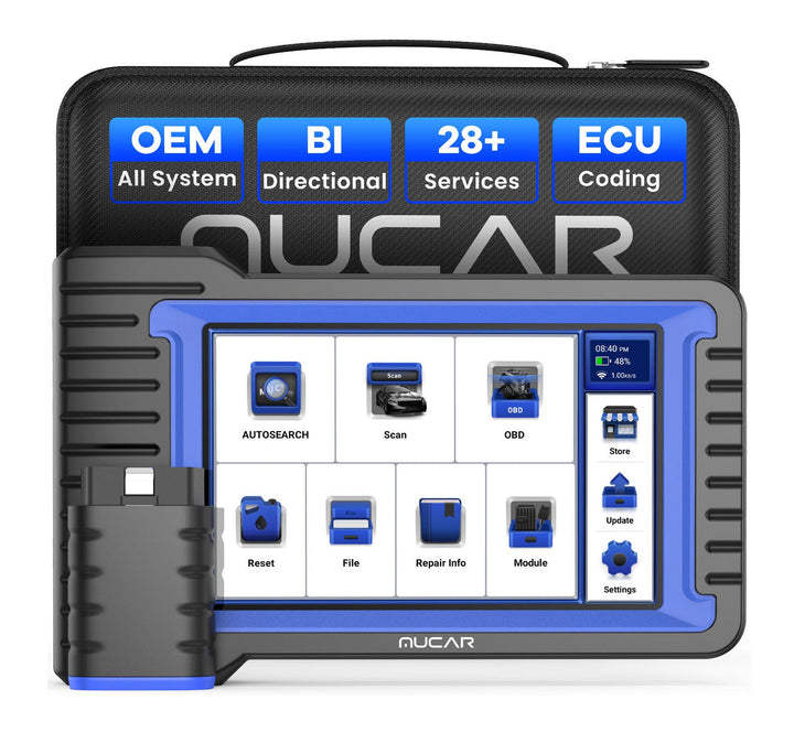 MUCAR VO7S CAN FD professional Scantool Active Test ECU coding Auto diagnostic tool full system OBD2 diagnostic Scanner