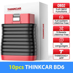 THINKCAR Bd6 OBD2 diagnostic tool for car Full-system OBD2 Scanner for oil Bleed brake Ets IMMO lifetime